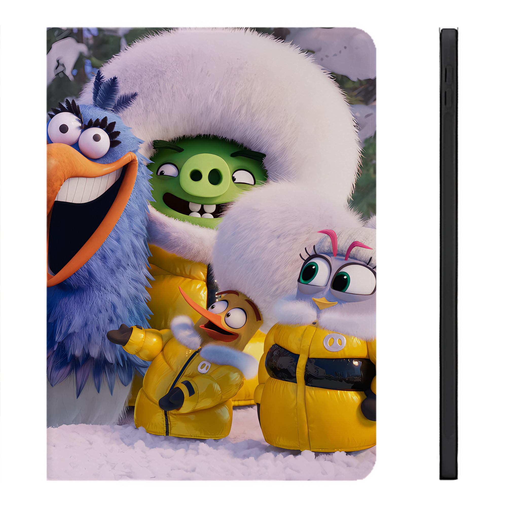 （画像用） Angry Birds アングリーバード IPadケース ペンホルダー付き ブックスタイルデザイン